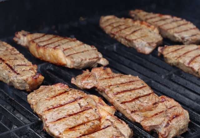 Steak on the BBQ