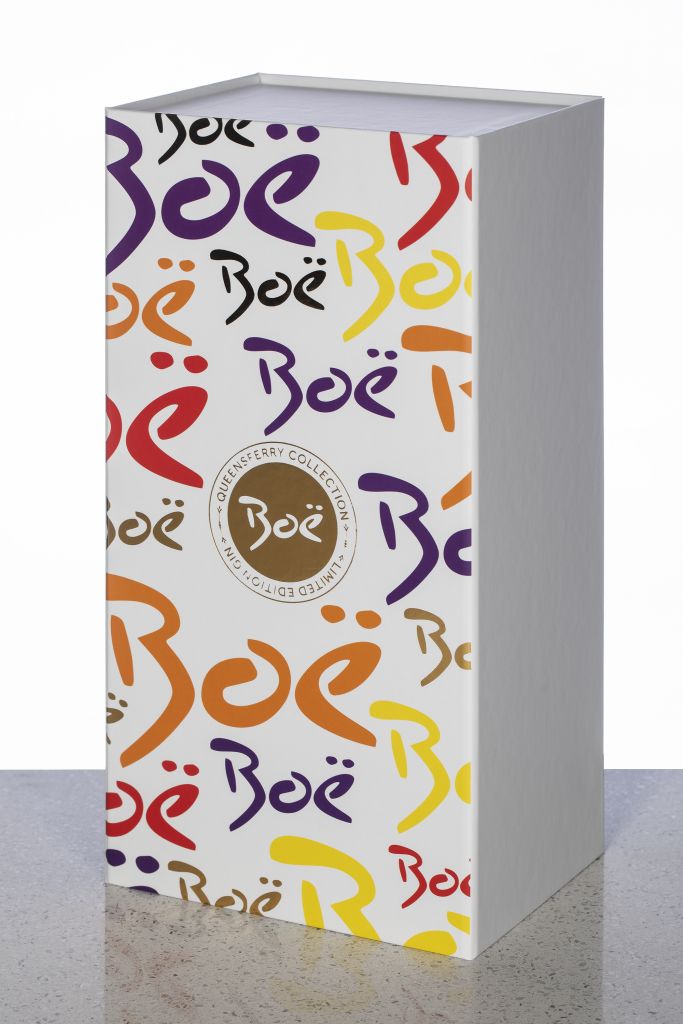 'Boe' packaging with matt lamination printing.