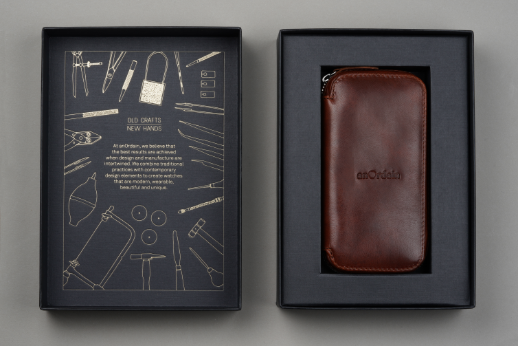 Exquisite Box Designs for Premium Scottish Watchmakers, anOrdain