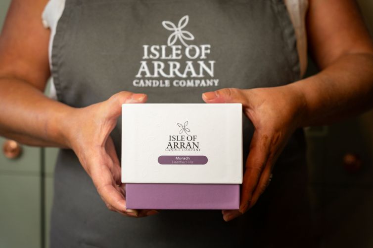 Embodying the Essence of Arran for Isle of Arran Candle Company