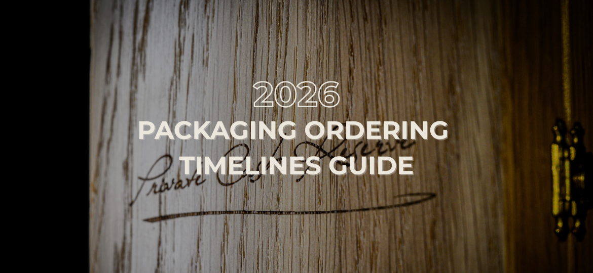 Packaging ordering timelines banner
