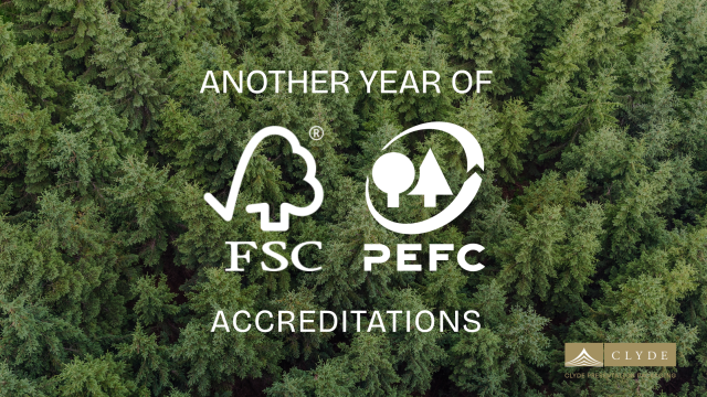 CLYDE PRESENTATION PACKAGING - FSC AND PEFC ACCREDITED