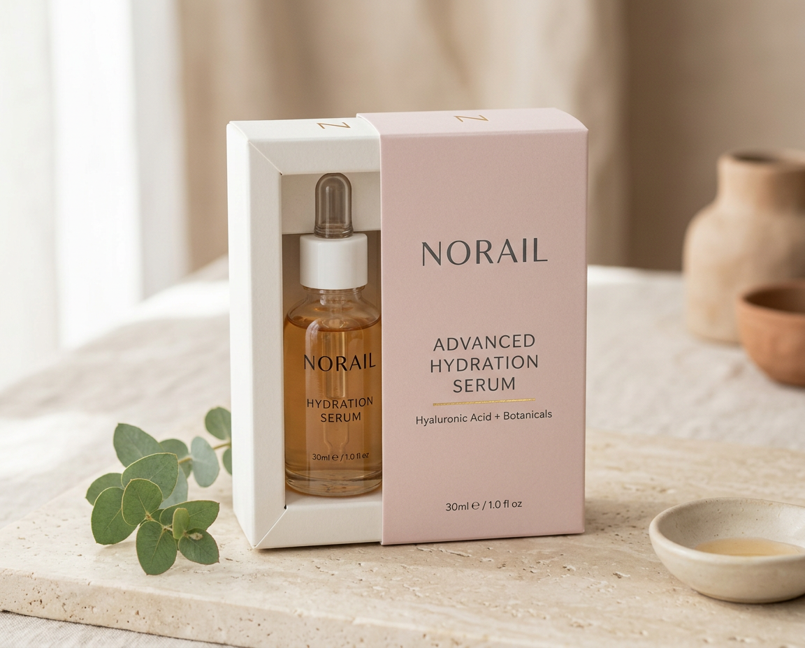 Clyde Presentation Packaging - Folding Boardboard Carton holding Cosmetics with Sleeve